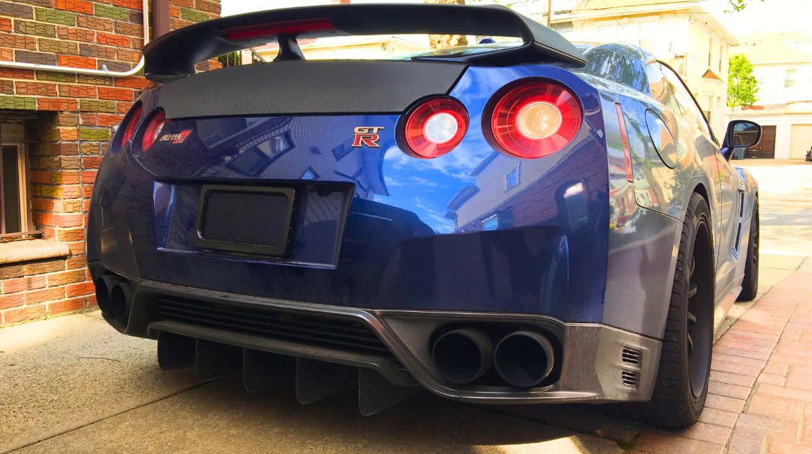 Nissan GTR Stealth Plate Curtains