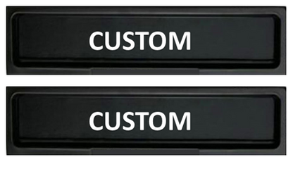 Custom Stealth Plates (EU/UK)